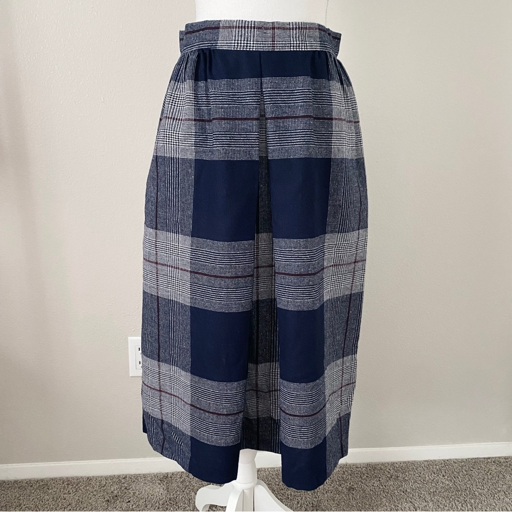 Vintage Plaid Skirt
